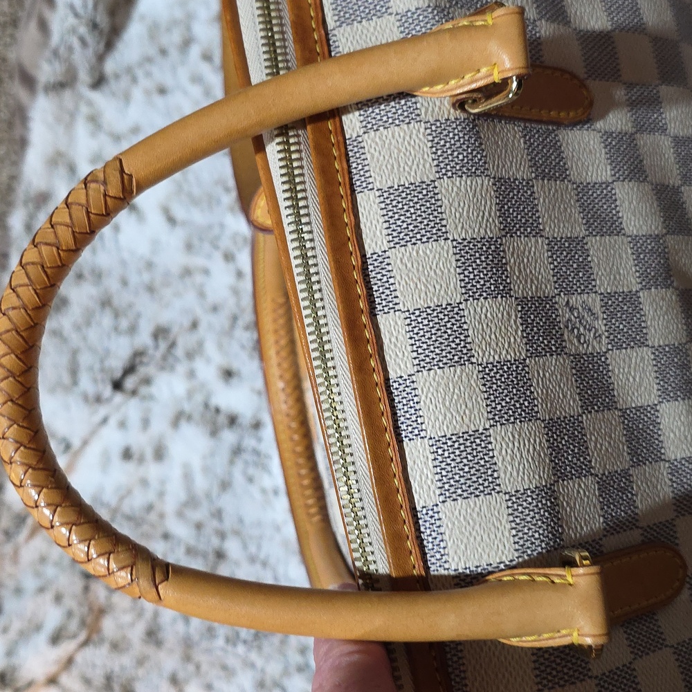Louis Vuitton Damier Azur Riviera Handbag 2 Way - Picture 12 of 17